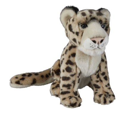 SNOW LEOPARD SOFT TOY