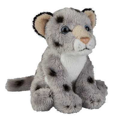 SNOW LEOPARD SOFT TOY