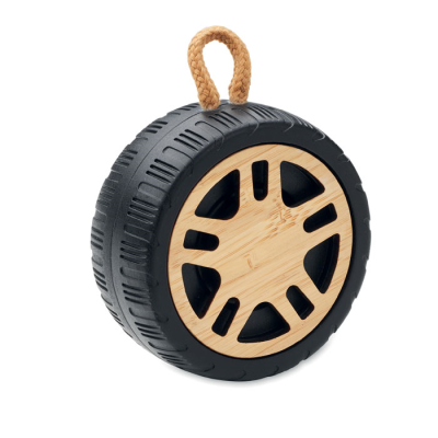 CORDLESS SPEAKER TIRE SHAPE in Brown