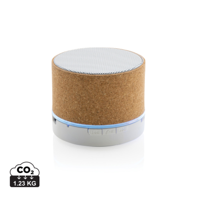 CORK 3W CORDLESS SPEAKER in Brown