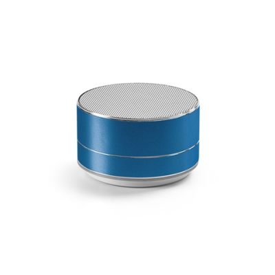 FLOREY ALUMINIUM METAL PORTABLE SPEAKER with Microphone in Blue