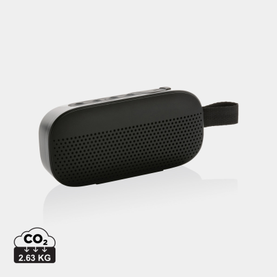 RCS RECYCLED PLASTIC SOUNDBOX 5W SPEAKER in Black