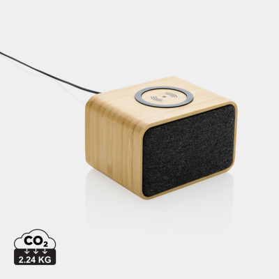 RCS RPLASTIC 3W SPEAKER with Bamboo 5W Cordless in Brown