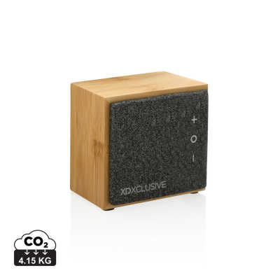 WYNN 5W BAMBOO CORDLESS SPEAKER in Brown