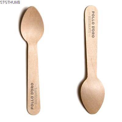 WOODEN TEASPOON - 110MM