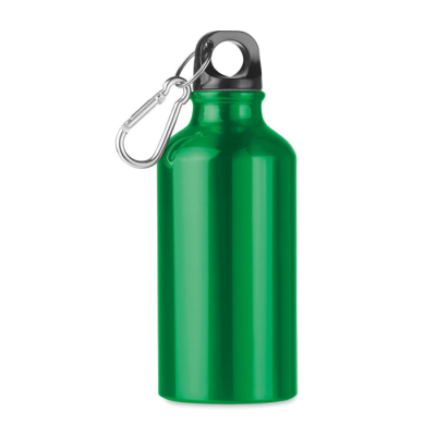 400 ML ALUMINIUM METAL BOTTLE in Green