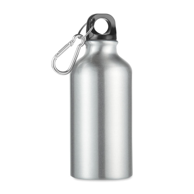 400 ML ALUMINIUM METAL BOTTLE in Silver