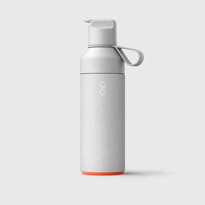 500ML OCEAN BOTTLE GO in Rock Grey