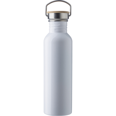 700ML STEEL DRINK BOTTLE in White