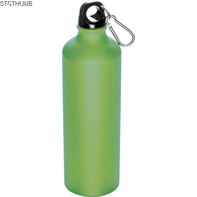 800 ML DRINK BOTTLE with Snap Hook in Apple Green