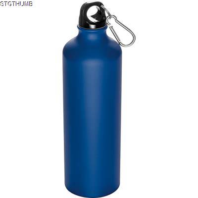 800 ML DRINK BOTTLE with Snap Hook in Blue