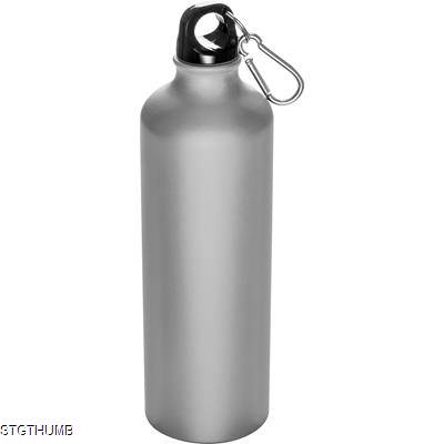 800 ML DRINK BOTTLE with Snap Hook in Silvergrey