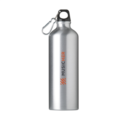 ALUMAXI GRS RECYCLED 750 ML WATER BOTTLE in Silver