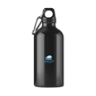 ALUMINI 500 ML ALUMINIUM METAL WATER BOTTLE in Black