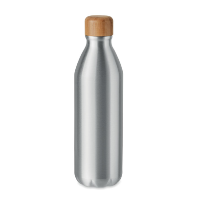 ALUMINIUM METAL BOTTLE 550 ML in Silver