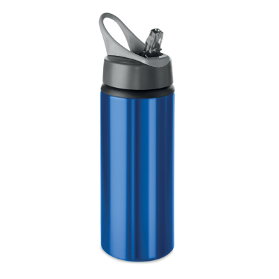 ALUMINIUM METAL BOTTLE 600 ML in Blue