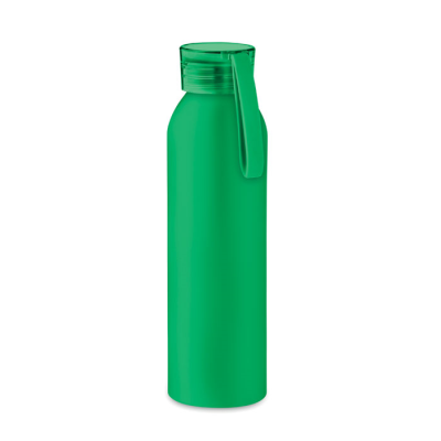 ALUMINIUM METAL BOTTLE 600ML in Green