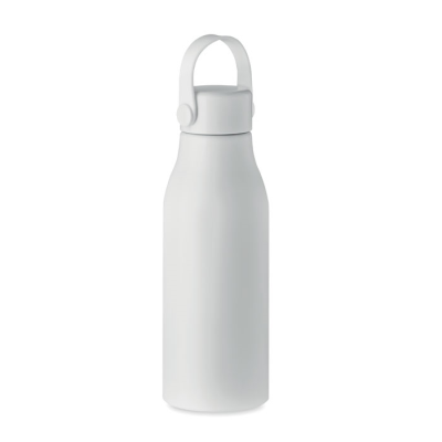 ALUMINIUM METAL BOTTLE 650ML in White