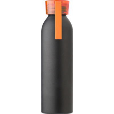 ALUMINIUM METAL BOTTLE (650ML) SINGLE WALLED in Orange