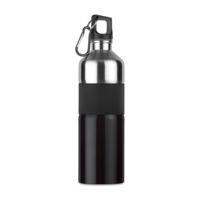 ALUMINIUM METAL BOTTLE 750 ML in Black