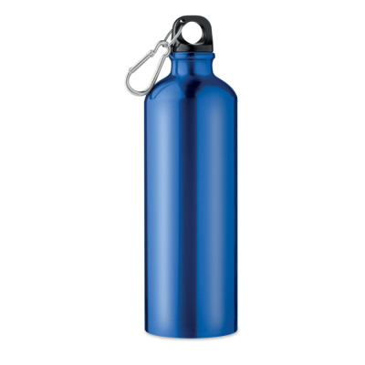 ALUMINIUM METAL BOTTLE 750 ML in Blue