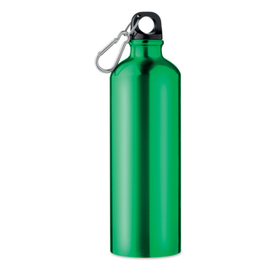 ALUMINIUM METAL BOTTLE 750 ML in Green