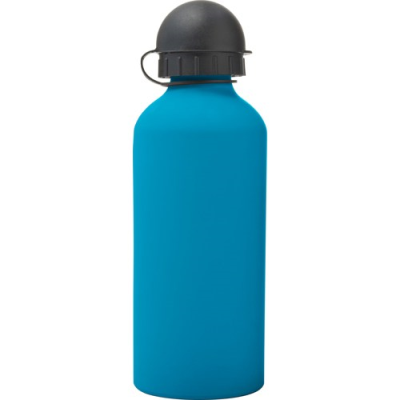 ALUMINIUM METAL WATER BOTTLE (600 ML) in Blue