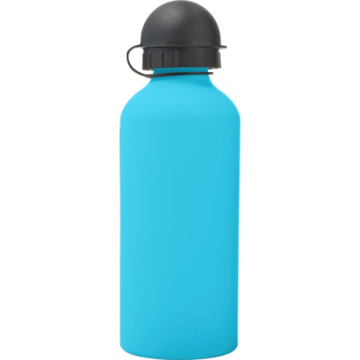 ALUMINIUM METAL WATER BOTTLE (600 ML) in Light Blue