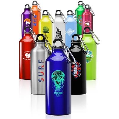 ALUMINUM SPORTS BOTTLE with Carabiner