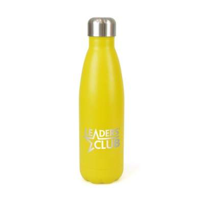 ASHFORD POP STAINLESS STEEL METAL DRINK BOTTLE in Yellow