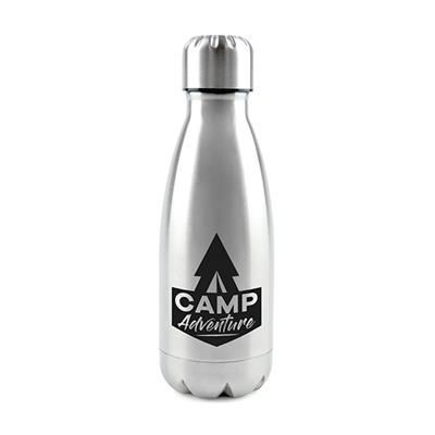 ASHFORD STAINLESS STEEL METAL DRINK BOTTLE in Silver