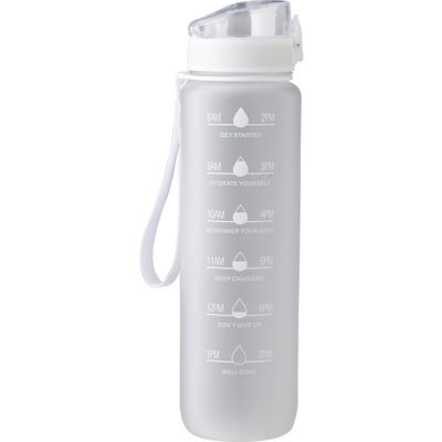 ASTRO - RPET BOTTLE with Time Markings (1000Ml) in Clear Transparent