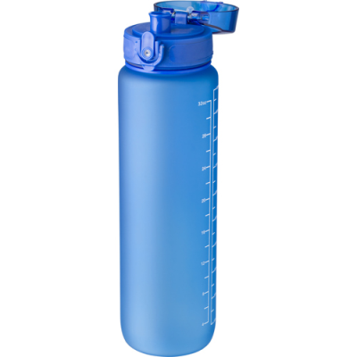 ASTRO - RPET BOTTLE with Time Markings (1000Ml) in Cobalt Blue