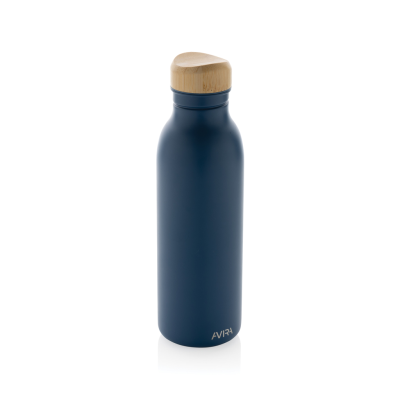 AVIRA ALCOR RCS RE-STEEL SINGLE WALL WATER BOTTLE 600 ML in Navy