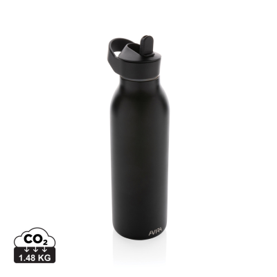 AVIRA ARA RCS RE-STEEL FLIPTOP WATER BOTTLE 500ML in Black