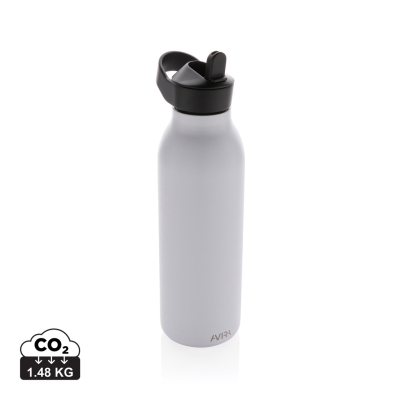 AVIRA ARA RCS RE-STEEL FLIPTOP WATER BOTTLE 500ML in White