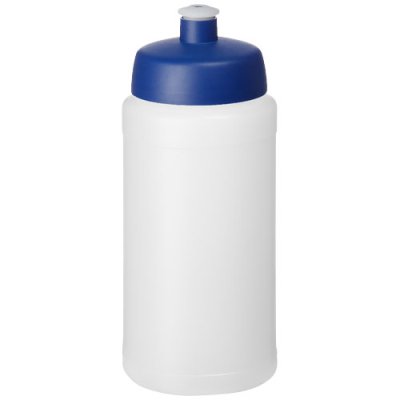 BASELINE® PLUS 500 ML BOTTLE with Sports Lid in Transparent & Blue