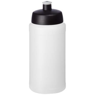 BASELINE® PLUS 500 ML BOTTLE with Sports Lid in Transparent & Solid Black