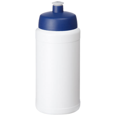 BASELINE® PLUS 500 ML BOTTLE with Sports Lid in White & Blue