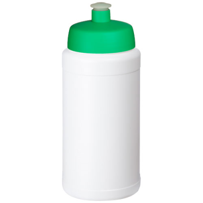 BASELINE® PLUS 500 ML BOTTLE with Sports Lid in White & Green