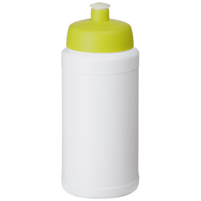 BASELINE® PLUS 500 ML BOTTLE with Sports Lid in White & Lime