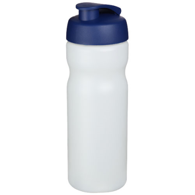 BASELINE® PLUS 650 ML FLIP LID SPORTS BOTTLE in Clear Transparent & Blue