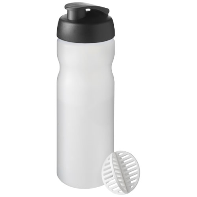 BASELINE PLUS 650 ML SHAKER BOTTLE in Solid Black & Frosted Clear Transparent