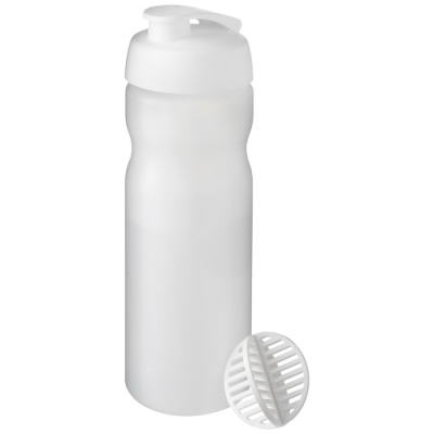 BASELINE PLUS 650 ML SHAKER BOTTLE in White & Frosted Clear Transparent