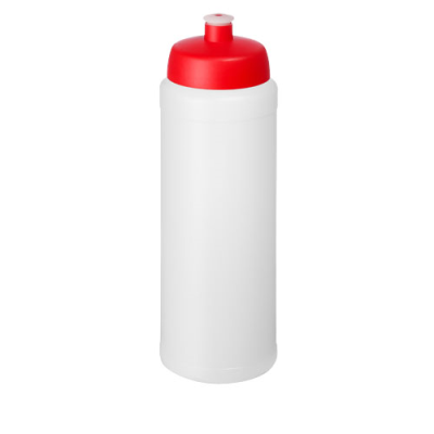 BASELINE® PLUS 750 ML BOTTLE with Sports Lid in Transparent & Red