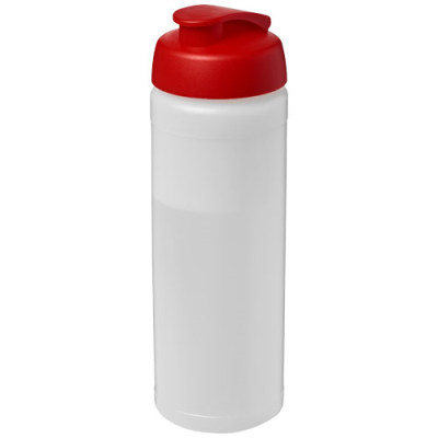 BASELINE® PLUS 750 ML FLIP LID SPORTS BOTTLE in Transparent & Red