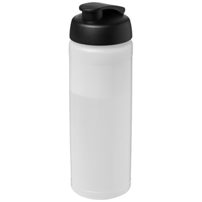 BASELINE® PLUS 750 ML FLIP LID SPORTS BOTTLE in Transparent & Solid Black