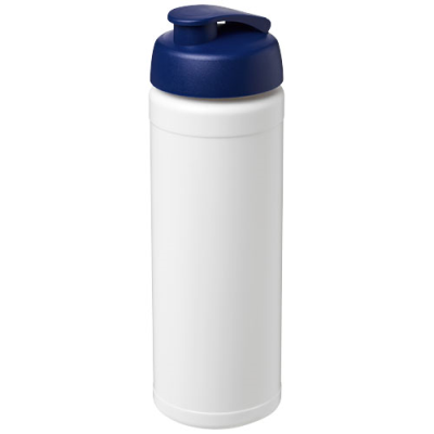 BASELINE® PLUS 750 ML FLIP LID SPORTS BOTTLE in White & Blue