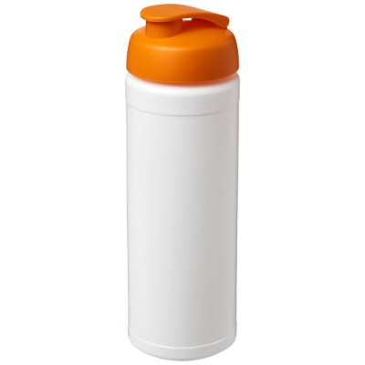 BASELINE® PLUS 750 ML FLIP LID SPORTS BOTTLE in White & Orange