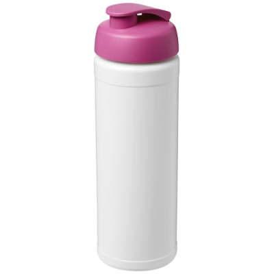 BASELINE® PLUS 750 ML FLIP LID SPORTS BOTTLE in White & Pink